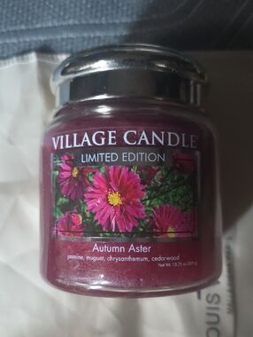 Village Candle Autumn Aster